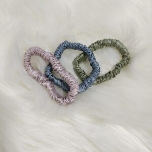 Skinny Silk Scrunchies