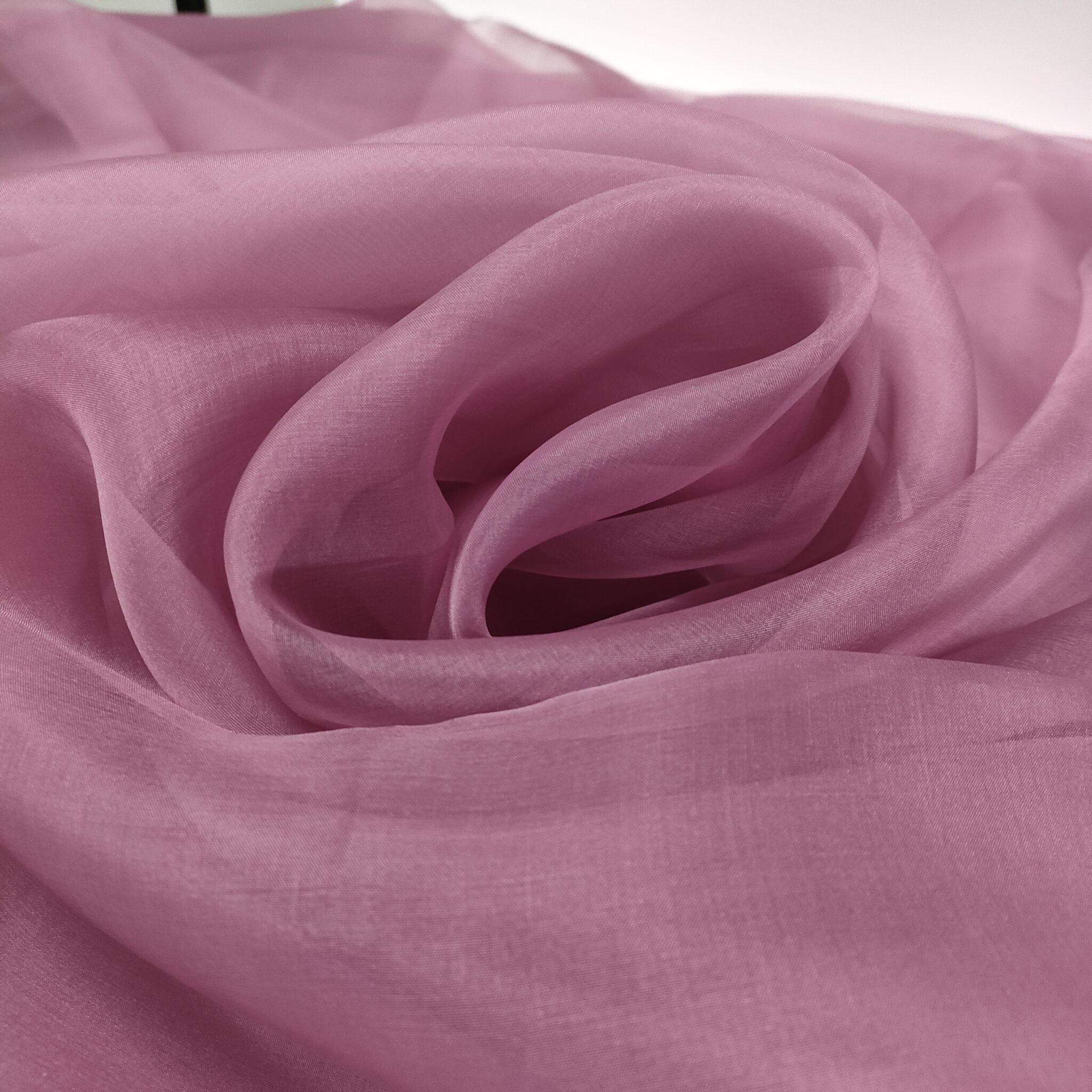Pacific Blue Silk Organza Fabric main image 1
