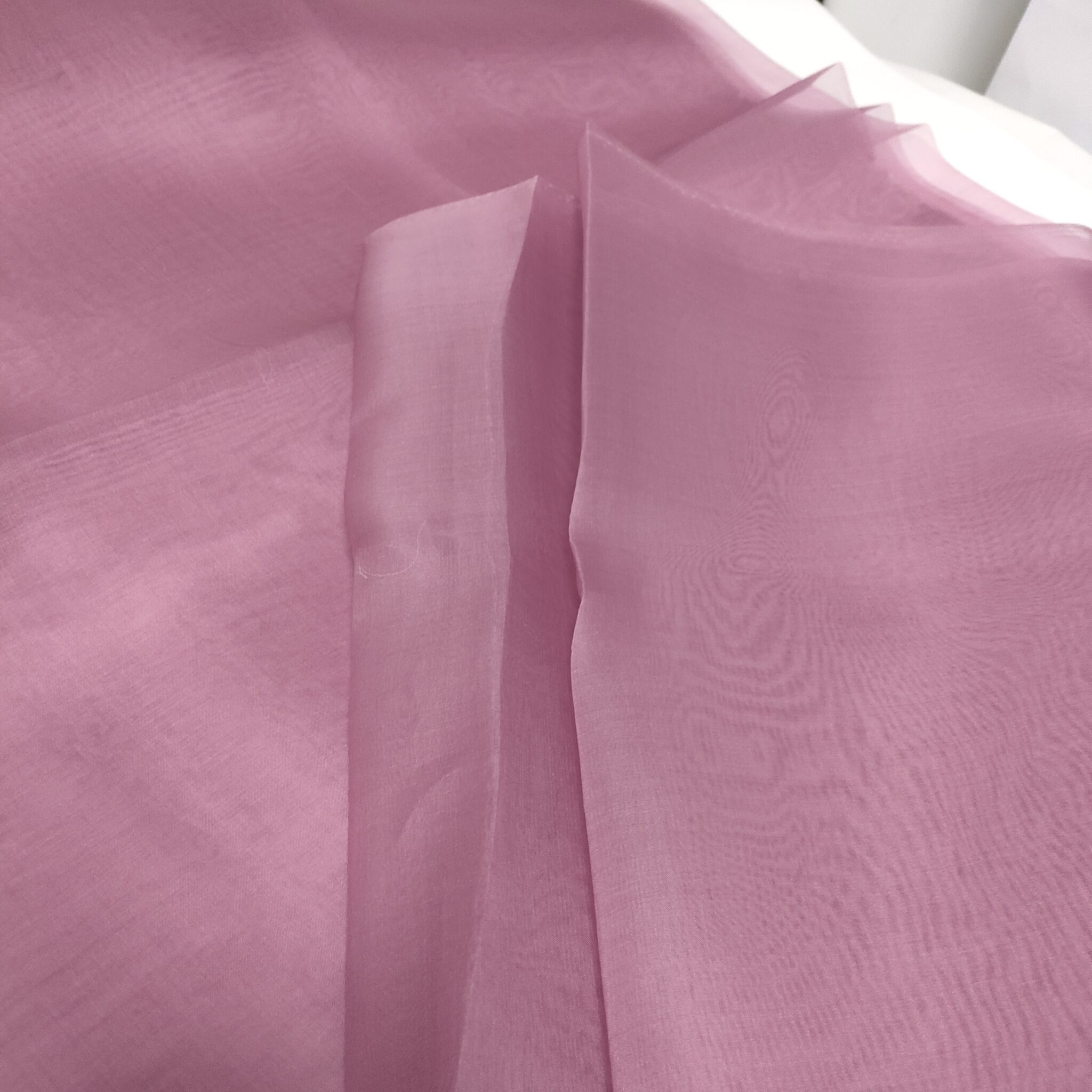 Pacific Blue Silk Organza Fabric